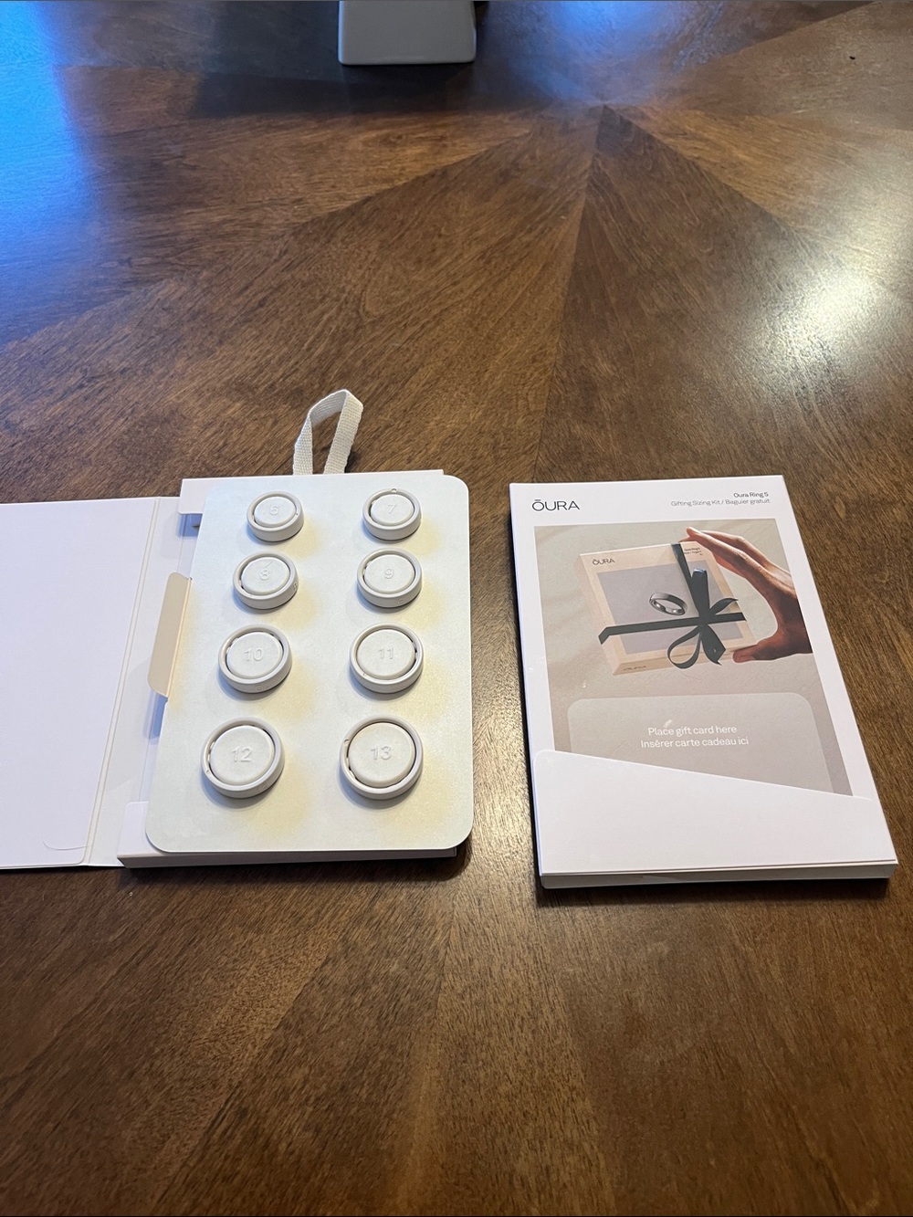 Oura 5 Sizing Rings Kit with Packaging